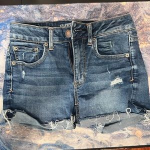 American Eagle High rise shorts